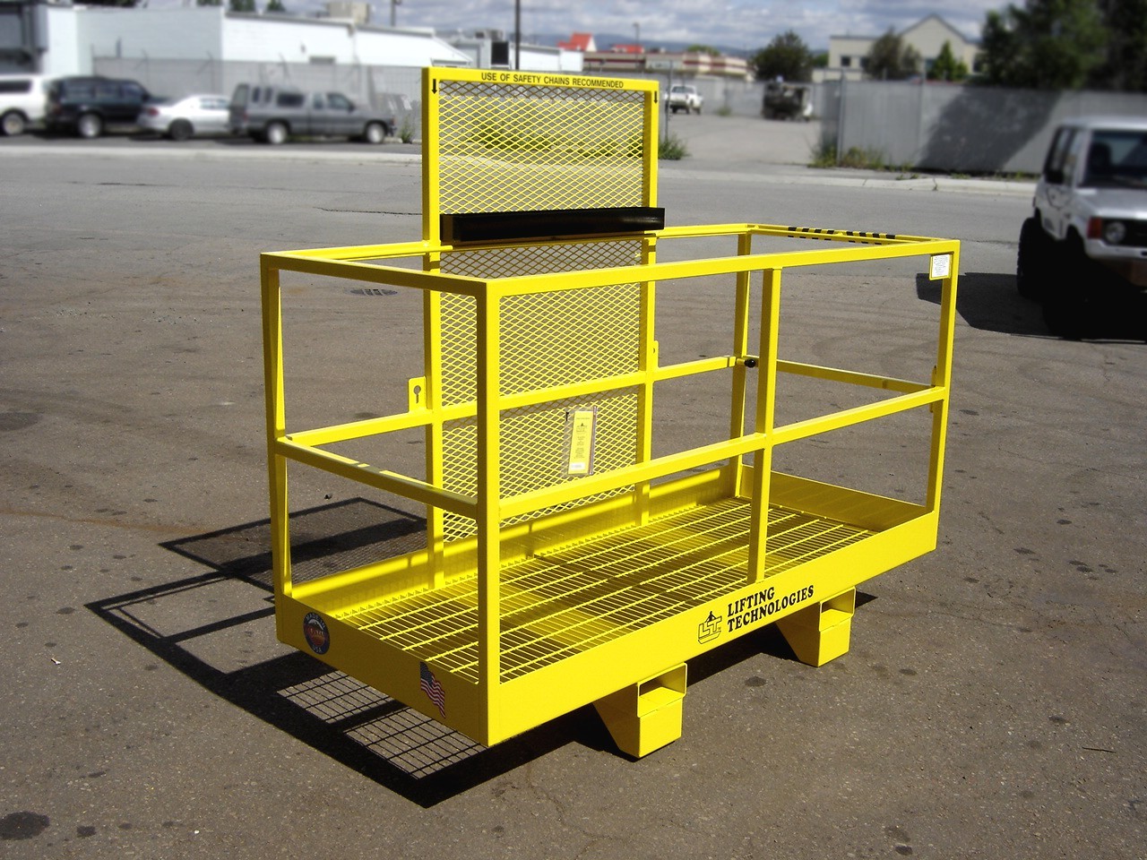 Forklift Mounted Material Basket Forklift Mounted Material Basket