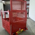 Forklift Basket. Back view