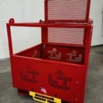Forklift Basket. Front view