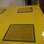 Custom 5 Person Man Basket. Top view, overhead panels