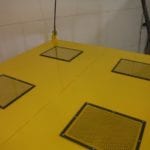 Custom 5 Person Man Basket. Top view, overhead panels