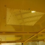 Custom 5 Person Man Basket. Inside view, overhead panels
