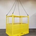Custom 12 Person Man Basket Crane Suspended. Side view