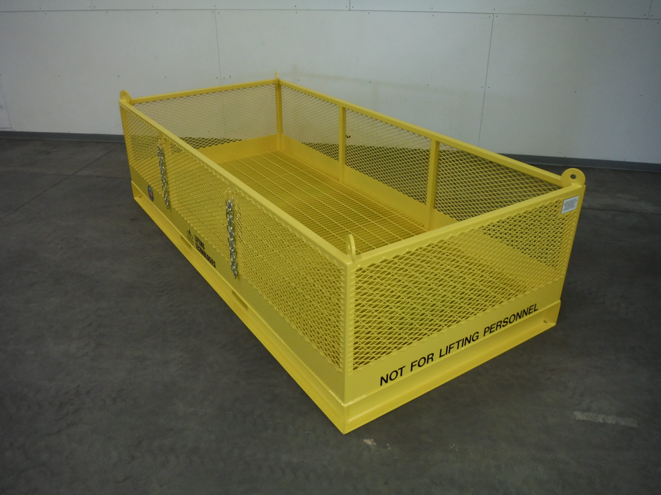 Custom Material Handling Platform. Corner view