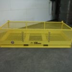 Custom Material Platform. Front view