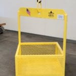 Custom Material Basket. Front view