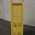 Custom 2 Man Basket with Removable Panel. Front view