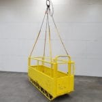 Custom 4 Person Man Basket. Side view