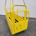 Custom 4 Person Man Basket. Side view