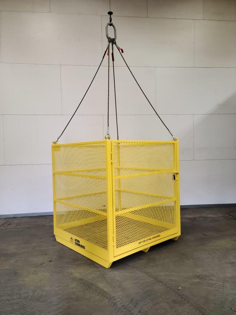 Custom Material Platform with Plywood Flooring Overlay side view