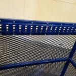 Custom Material Handling Platform for Forklift or Crane. Inside view