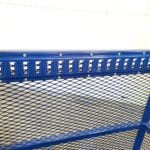 Custom Material Handling Platform for Forklift or Crane. Inside view