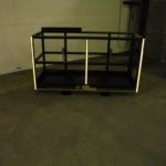 Custom Forklift Work Platform. Front view