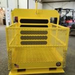 Custom Material Platform. Back view