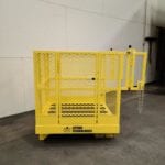 Custom Two Person Stock Picker Platform. Side view