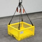 Custom Material Handling Platform. Side View