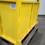 Custom Material Only Platform for Dumping. Back view, close up