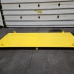 Custom Three Man Cantilever Platform for Bridges and Dams. Bottom platform