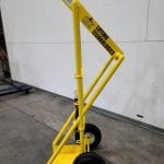 Crane Suspended Cylinder Platform Dolly side
