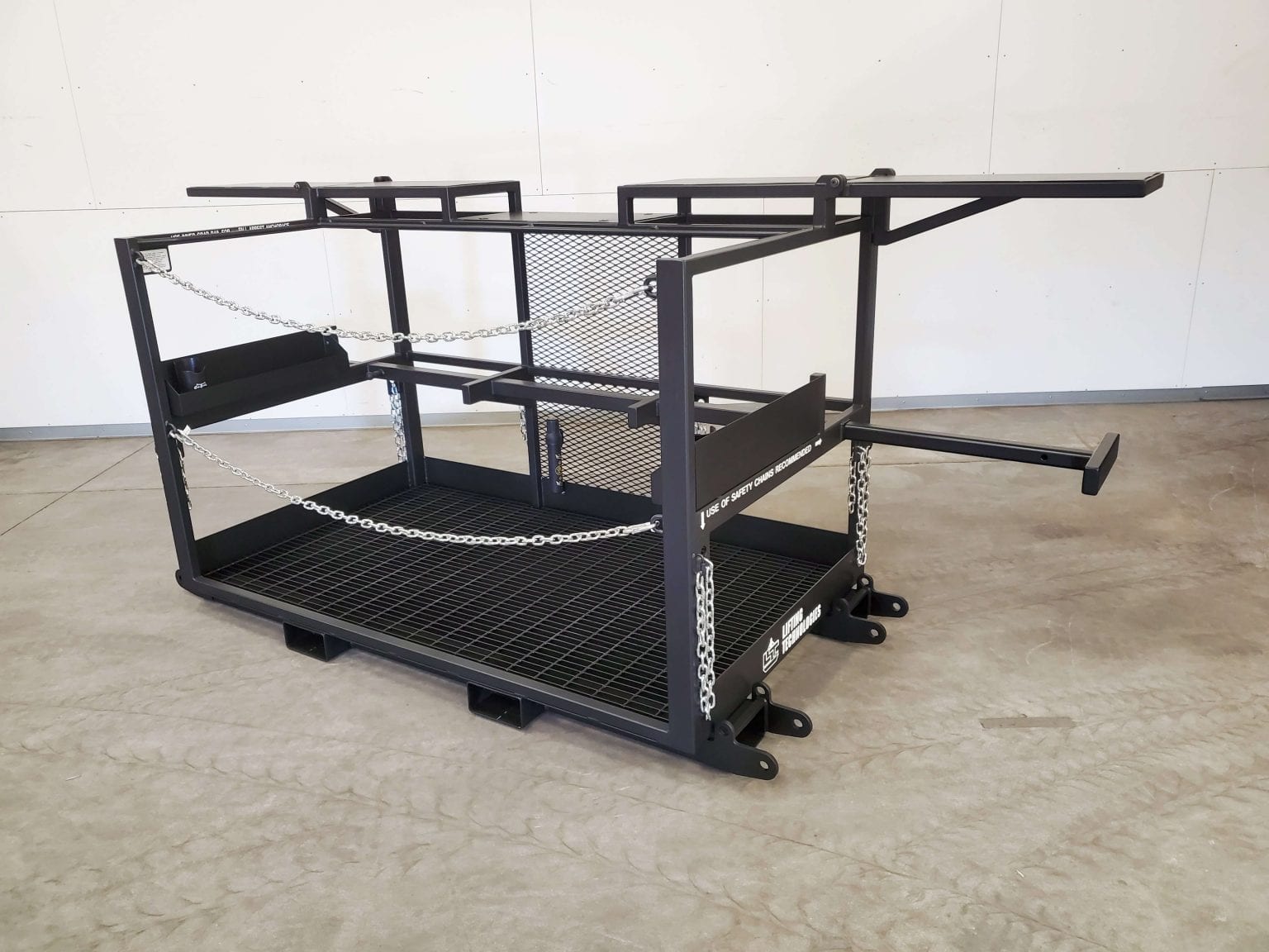 Custom Professional ForkliftMounted Man Basket Lifting Technologies