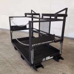 Custom Professional Forklift-Mounted Man Basket. Side view