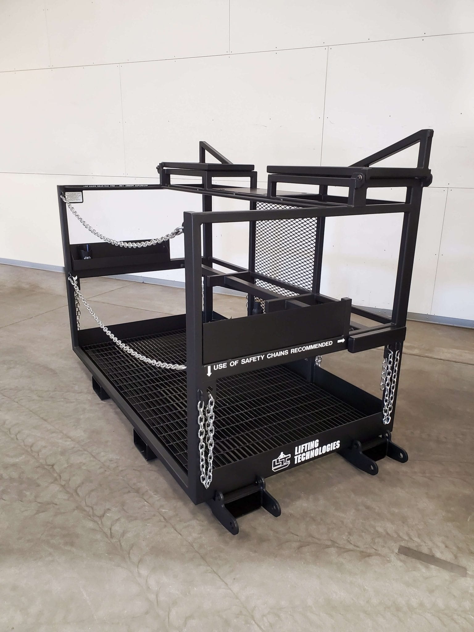 Custom Professional ForkliftMounted Man Basket Lifting Technologies