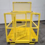 Professional Forklift Man Basket. Front view