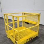Professional Forklift Man Basket. Side view