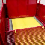 Crane Suspended Professional Man Basket. Trap door