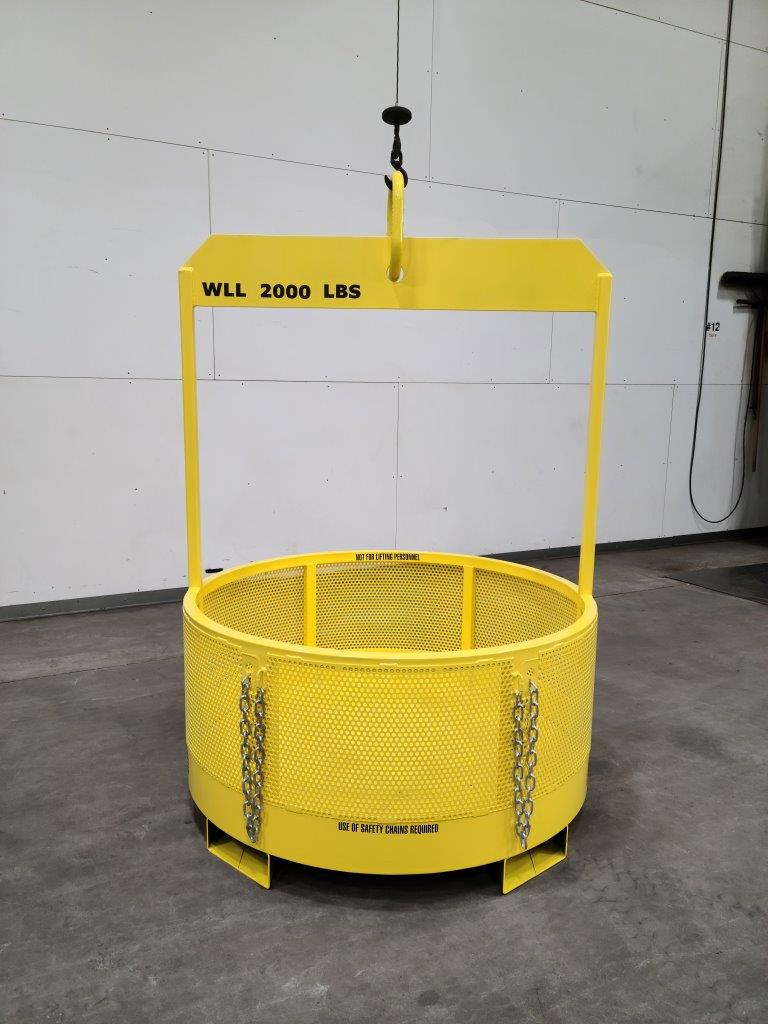 material platform for crane and forklift front