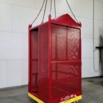 Professional Custom Manbasket. Side view