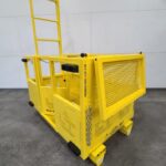 Forklift Man Basket. Side view