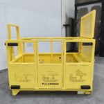 Forklift Man Basket. Front view