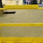 Professional Forklift Manbasket. Inside view