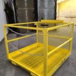 Professional Forklift Manbasket. Side view