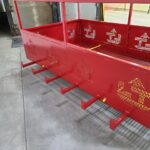 Custom Crane-Suspended Man Baskets. Side view