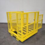 Custom Two Person Stock Picker Platform. Side view