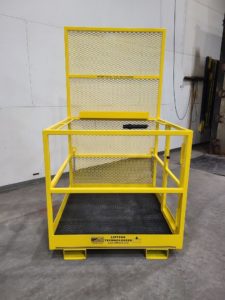 Forklift Platform front view
