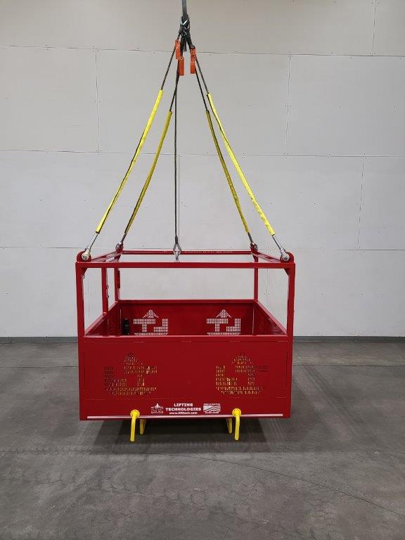 Professional Crane Man Basket front view