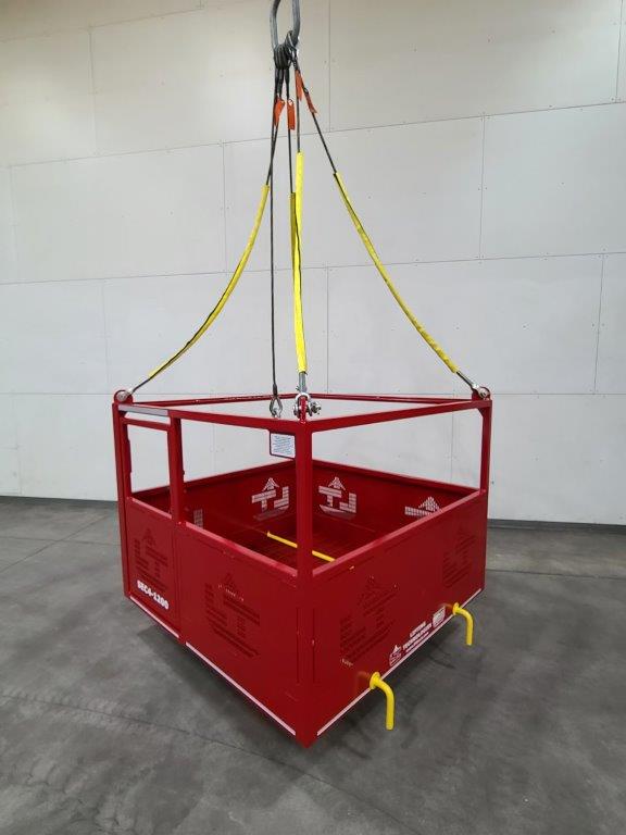 Professional Crane Man Basket from the side