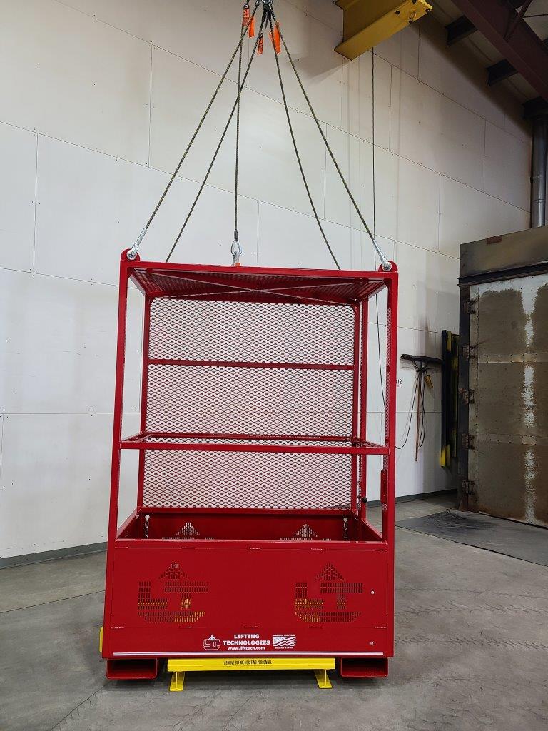 Personnel platform front