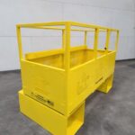 Forklift Man Basket viewed from the side