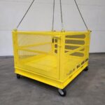 Material platform corner view