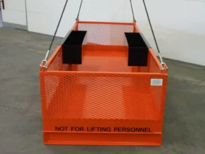 Material platform with removable tool trays - side view 02