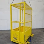 Crane-Suspended & Forklift-Hoisted Personnel Platform - Side View