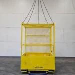Crane-Suspended & Forklift-Hoisted Personnel Platform - Front View