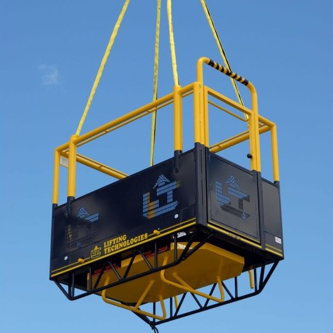 crane man basket
